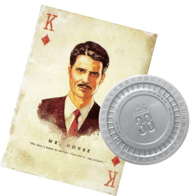 Mr. House and Platinum Chip