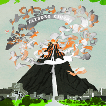 volcano illustration