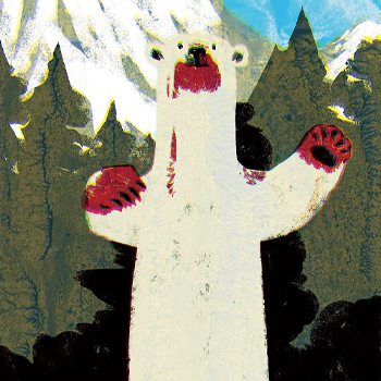 polar bear illustration